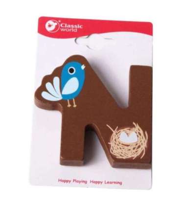 CLASSIC WORLD puidust täht N