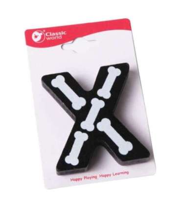 CLASSIC WORLD деревянная буква X