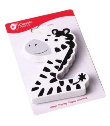 CLASSIC WORLD Puidust täht Z