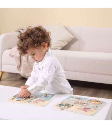 VIGA PolarB puidust loomapusled tihvtidega