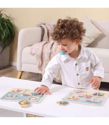 VIGA PolarB puidust loomapusled tihvtidega