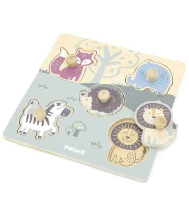 VIGA PolarB puidust loomapusled tihvtidega