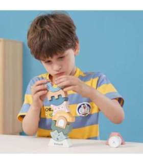 VIGA PolarB деревянная балансирующая башня-пазл