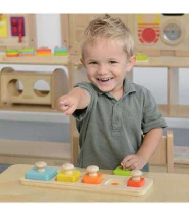 MASTERKIDZ Montessori pusle suuruste ja värvide õppimiseks