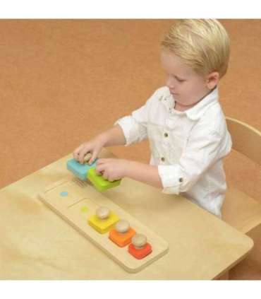 MASTERKIDZ Montessori pusle suuruste ja värvide õppimiseks