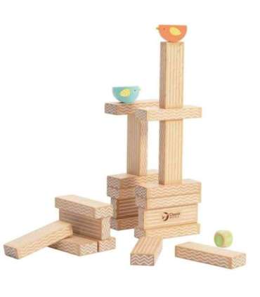 CLASSIC WORLD Обучающая игра – составление птиц из кубиков, 23 шт.