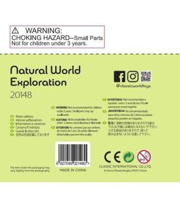 CLASSIC WORLD 2-в-1 микроскоп и лупа для детей — исследование мира природы