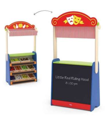 VIGA 2-ühes: väike teater ja toidupood