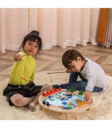 VIGA деревянная игра «Ловля рыбок» FSC