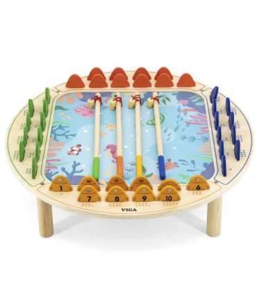 VIGA деревянная игра «Ловля рыбок» FSC