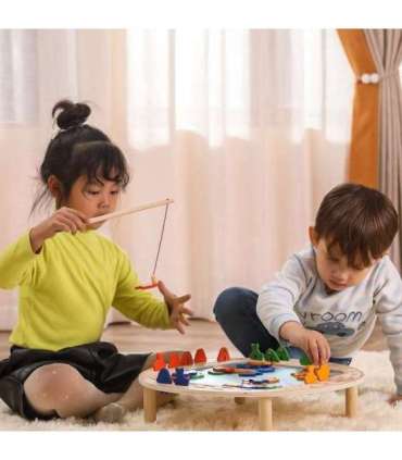 VIGA деревянная игра «Ловля рыбок» FSC