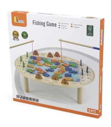 VIGA деревянная игра «Ловля рыбок» FSC