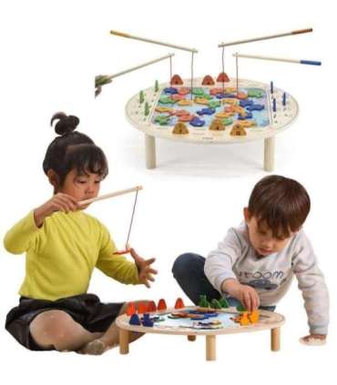 VIGA деревянная игра «Ловля рыбок» FSC