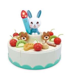 WOOPIE Кондитерская: разрезной торт на день рождения + чайный набор, 85 шт.