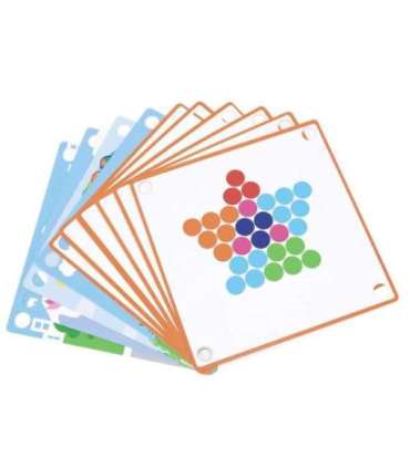 VIGA puidust kuulimäng 'Püüa ja sobita' Montessori pusle