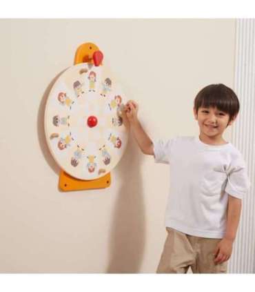 VIGA seinatahvel, emotsioonide ratas, FSC-sertifikaadiga, Montessori