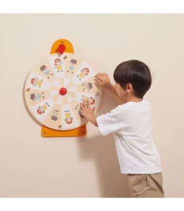 VIGA seinatahvel, emotsioonide ratas, FSC-sertifikaadiga, Montessori