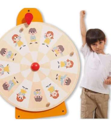 VIGA seinatahvel, emotsioonide ratas, FSC-sertifikaadiga, Montessori