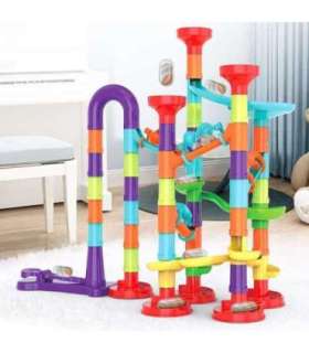 WOOPIE Кулодром (шариковая трасса) набор, спираль, 76 шт.