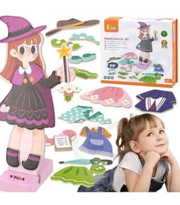 VIGA puidust magnetiline riietamispusle, hariv