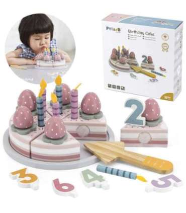 VIGA PolarB puidust sünnipäevatort lõikamiseks