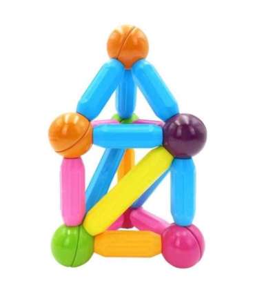 WOOPIE магнитные конструкторские обучающие блоки, большие и толстые, 38 шт.