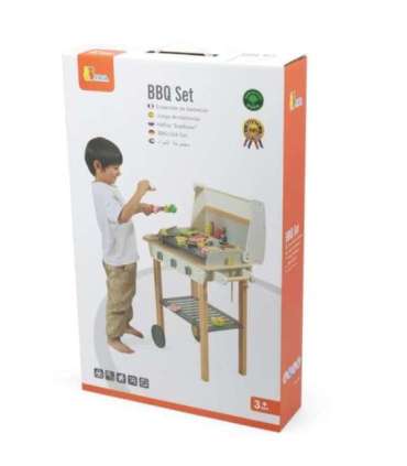 VIGA Большой деревянный гриль для детей + 47 аксессуаров