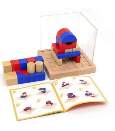 VIGA puidust 3D ehitusklotsid Montessori