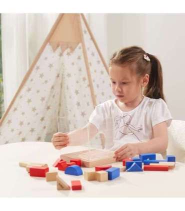 VIGA puidust 3D ehitusklotsid Montessori