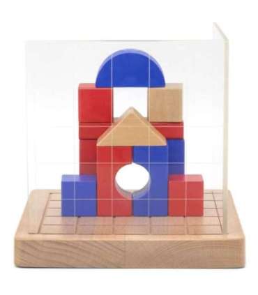 VIGA puidust 3D ehitusklotsid Montessori