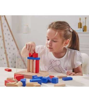 VIGA puidust 3D ehitusklotsid Montessori