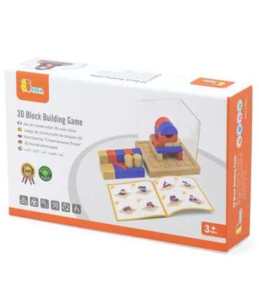 VIGA puidust 3D ehitusklotsid Montessori