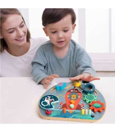 CLASSIC WORLD 6 в 1 Многофункциональная развивающая доска «Ракета»