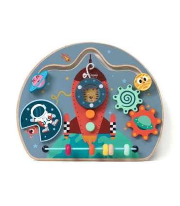 CLASSIC WORLD 6 в 1 Многофункциональная развивающая доска «Ракета»