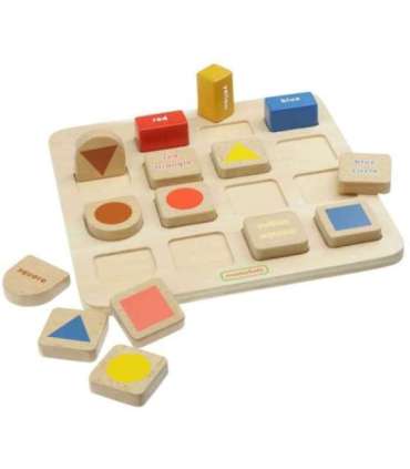 MASTERKIDZ обучающая доска - сортировщик форм и цветов