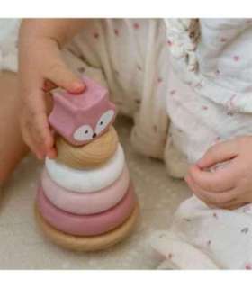 VIGA PolarB puidust õppepüramiid - väike rebane