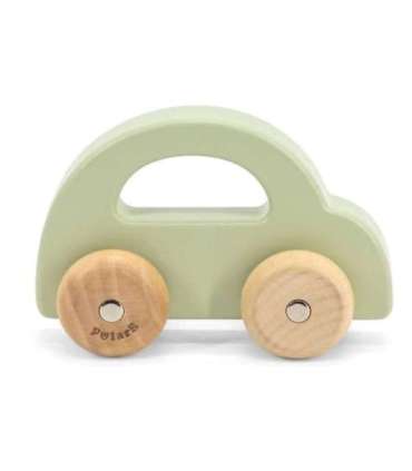 VIGA PolarB деревянная каталка-машинка, зеленая