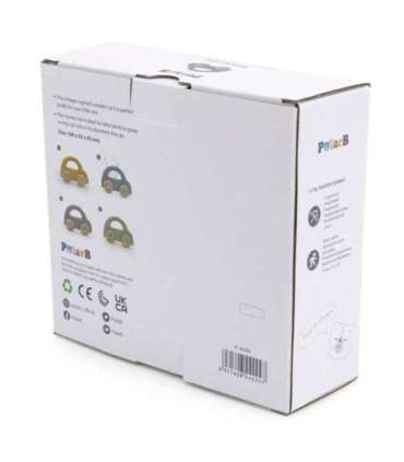 VIGA PolarB деревянная каталка для толкания, синяя