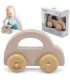 VIGA PolarB деревянная машинка для толкания — коричневая