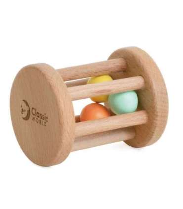 CLASSIC WORLD Пастельный набор для младенцев - коробка «Первые игрушки» от 0-6 месяцев