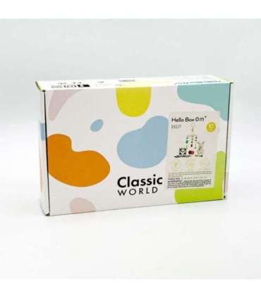 CLASSIC WORLD Пастельный набор для младенцев - коробка «Первые игрушки» от 0-6 месяцев