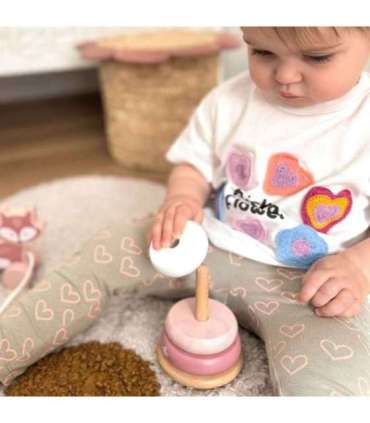 VIGA PolarB komplekt 'Rebane' — puidust püramiid + tiritav rebane