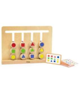 VIGA loogikamäng: sobita värve ja kujundeid (Montessori)