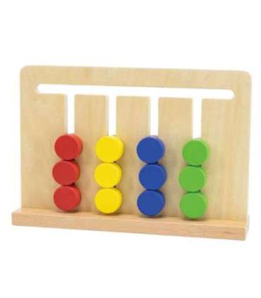 VIGA loogikamäng: sobita värve ja kujundeid (Montessori)