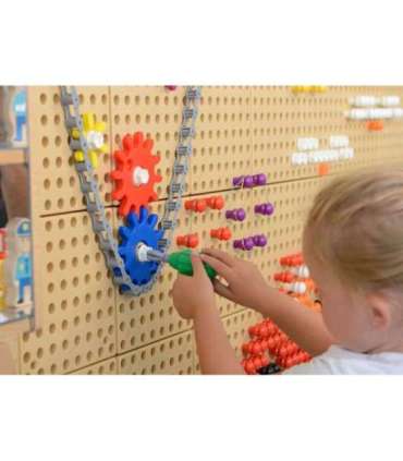 MASTERKIDZ Tarvikukomplekt - segatud tihvtid, kruvid ja tööriistad, 352 tk.