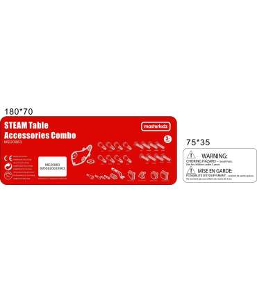 MASTERKIDZ Набор аксессуаров - смесь штырьков, винтиков и инструментов, 352 шт.