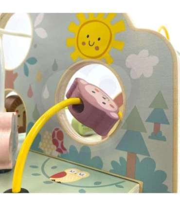 TOOKY TOY puidust motoorne silmus — metsalabürint