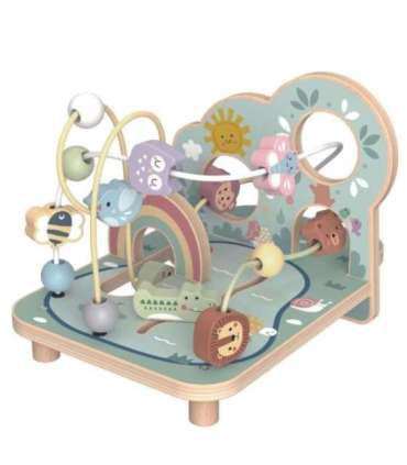 TOOKY TOY puidust motoorne silmus — metsalabürint