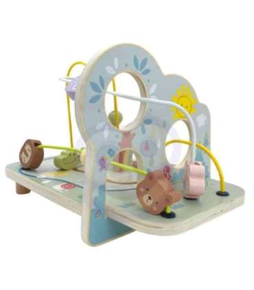 TOOKY TOY Деревянная петля для развития моторики — Лесной лабиринт