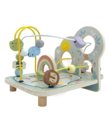 TOOKY TOY Деревянная петля для развития моторики — Лесной лабиринт